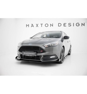 Street Pro splitter + flaps for Ford Focus ST Mk3 Facelift