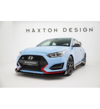 Street Pro splitter + flaps for Hyundai Veloster N Mk2