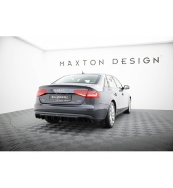 Rear valance for Audi A4 B8 Facelift (version with twin exhaust outlets on each side)