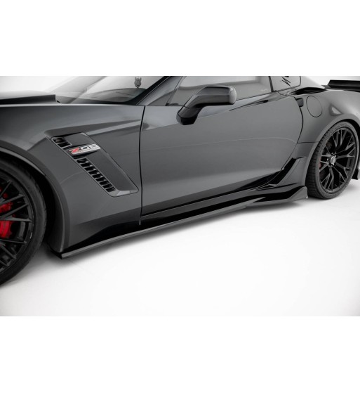 Diffusori delle minigonne laterali per Chevrolet Corvette Z06 C7