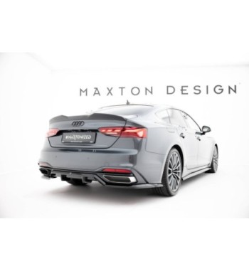 Diffusore posteriore con alette verticali per Audi A5 F5 Facelift
