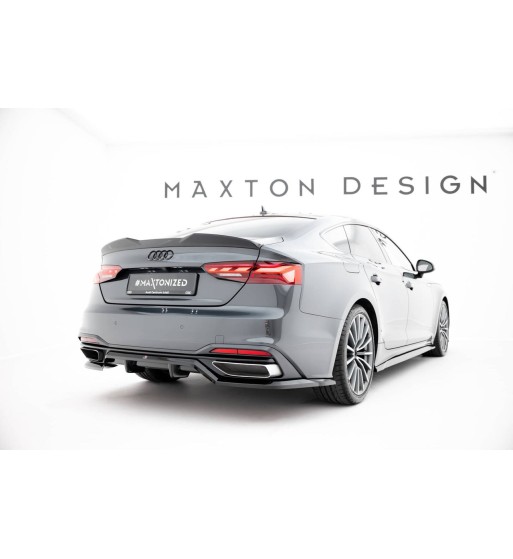 Diffusore posteriore con alette verticali per Audi A5 F5 Facelift