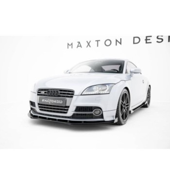 Street Pro splitter + flaps for Audi TT S / TT S-Line 8J Facelift