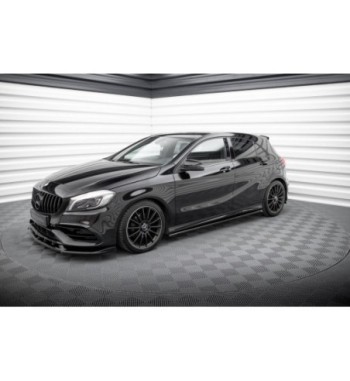 Diffusor Satz passend für Mercedes-Benz A AMG-Line W176 Facelift