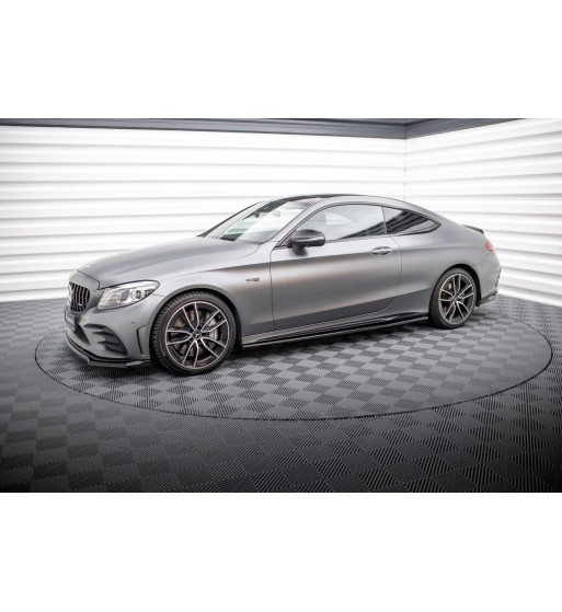 Diffusor Satz passend für Mercedes-AMG C43 Coupe C205 Facelift
