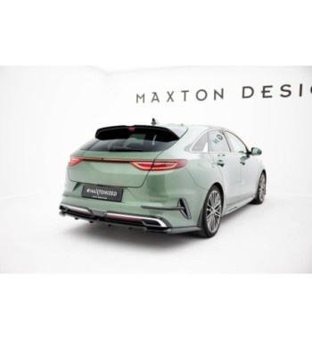 Diffusore posteriore con alette verticali per Kia Proceed GT-Line Mk1 Facelift