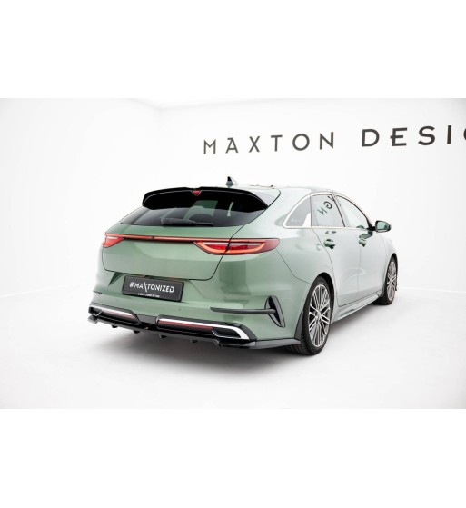 Diffusore posteriore con alette verticali per Kia Proceed GT-Line Mk1 Facelift