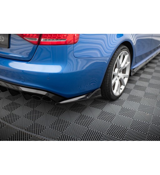 Splitter laterali posteriori V.2 per Audi S4 / A4 S-Line Sedan B8