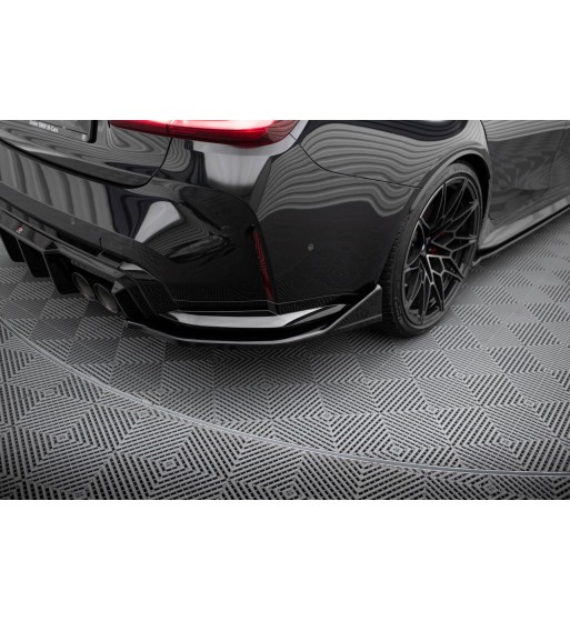 Heck Diffusor Seite V.6 CSL Look (Für heckansatz v.1) passend für BMW M3 Sedan / Touring G80 / G81