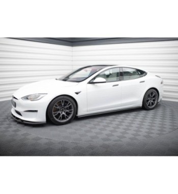 Diffusor Satz passend für Tesla Model S Plaid Mk1 Facelift