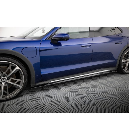 Side skirt diffusers for Porsche Taycan Cross Turismo 4S