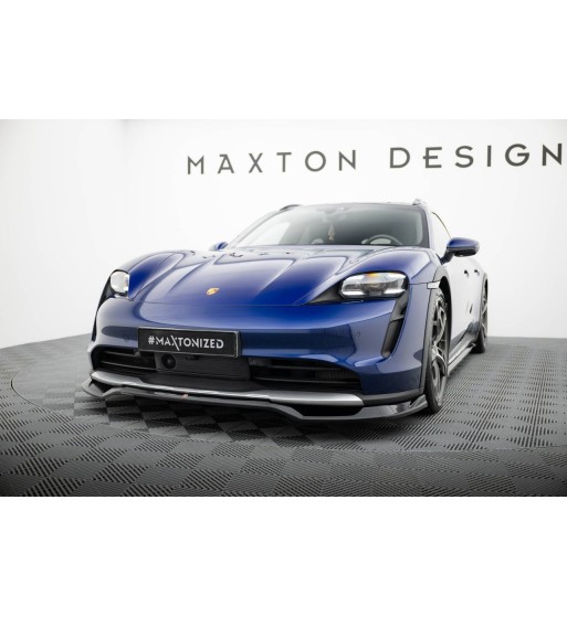 Front splitter for Porsche Taycan Cross Turismo 4S