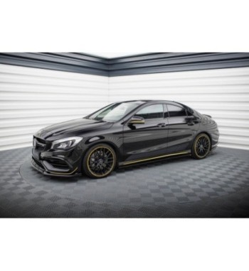 Diffusor Satz passend für Mercedes-AMG CLA 45 Aero C117 Facelift