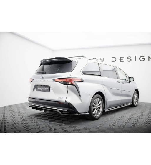 Diffusore posteriore con alette verticali per Toyota Sienna Mk4