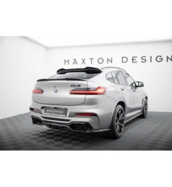 Diffusore posteriore con alette verticali per BMW X4 M F98