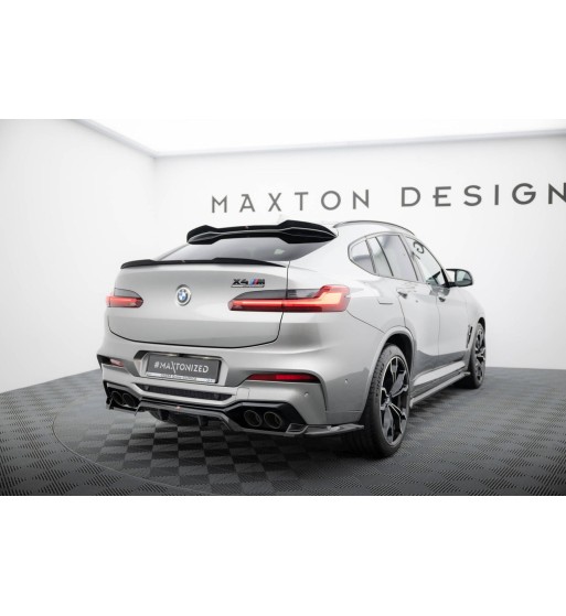 Diffusore posteriore con alette verticali per BMW X4 M F98