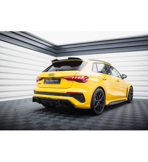 Carbonio preimpregnato Set di splitter per Audi RS3 8Y Sportback