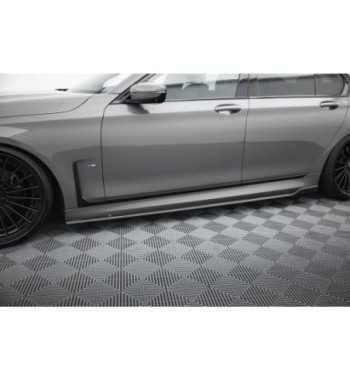 Carbonio preimpregnato Minigonne laterali per BMW 7 M-Pack G11 Facelift