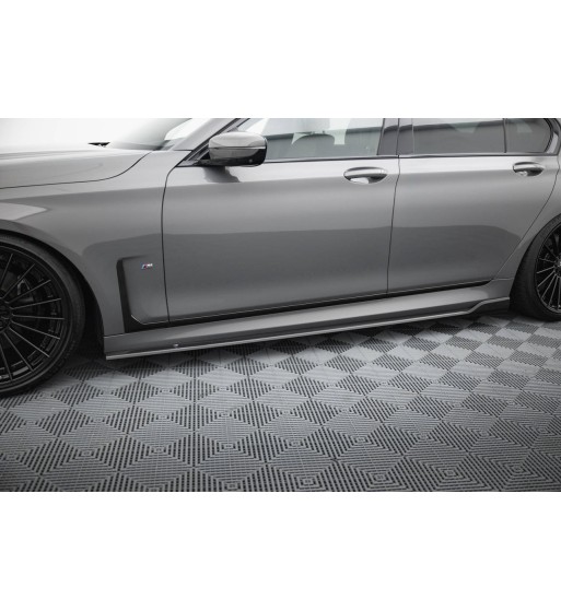 Carbonio preimpregnato Minigonne laterali per BMW 7 M-Pack G11 Facelift