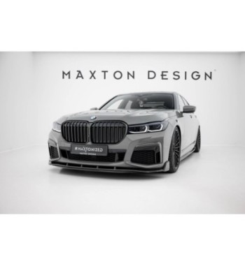 Carbonio preimpregnato Splitter anteriore + Abs Splitter per BMW 7 M-Pack G11 Facelift