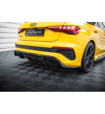 Carbonio preimpregnato Splitter laterali posteriori per Audi RS3 Sportback 8Y