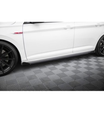 Street Pro Side skirt diffusers + Flaps for Volkswagen Jetta GLI Mk7