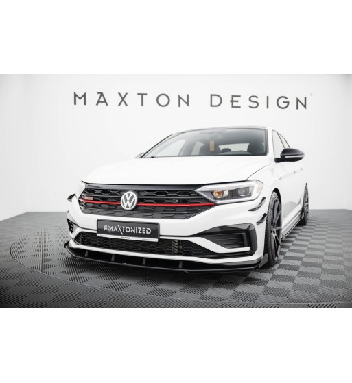 Street Pro splitter + flaps for Volkswagen Jetta GLI Mk7