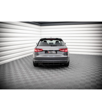 Street Pro Rear Diffuser for Audi A3 Sportback 8V