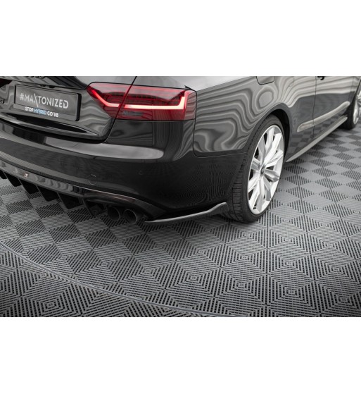 Splitter laterali posteriori V.2 per Audi S5 / A5 S-Line Coupe / Cabriolet 8T