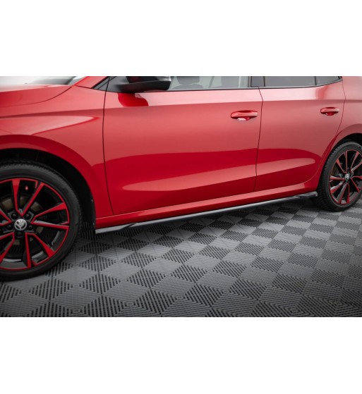 Side skirt diffusers for Skoda Fabia Mk4