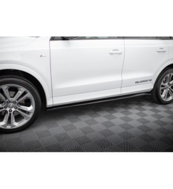 Side skirt diffusers for Audi Q3 S-line 8U