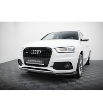 Front splitter V.2 for Audi Q3 S-line 8U