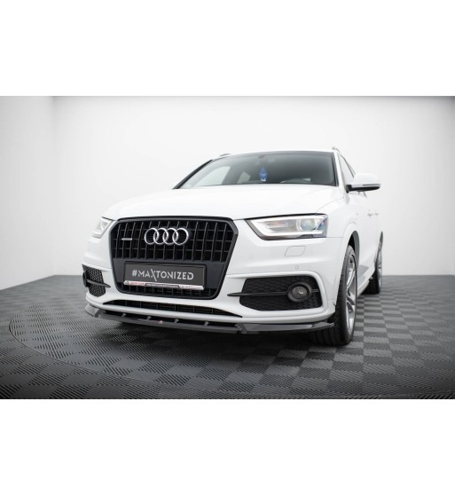 Front splitter V.1 for Audi Q3 S-line 8U
