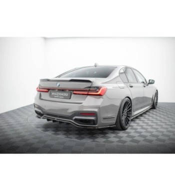 Diffusore posteriore con alette verticali V.2 per BMW 7 M-Pack G11 / G12 Facelift