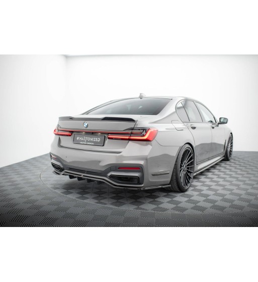 Diffusore posteriore con alette verticali V.2 per BMW 7 M-Pack G11 / G12 Facelift