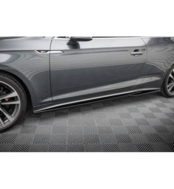 Side skirt diffusers for Audi S5 Coupe / A5 S-Line Coupe F5 Facelift