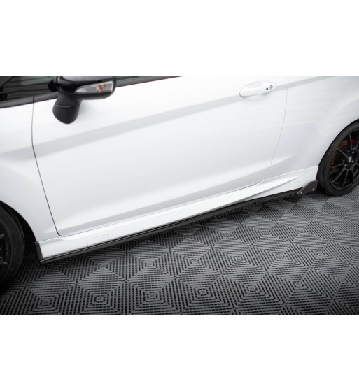 Side skirt diffusers V.4 + Flaps for Ford Fiesta ST / ST-Line Mk7 Facelift