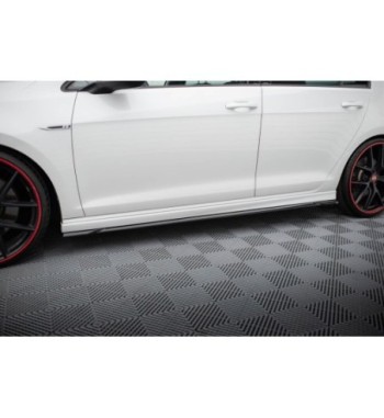 Side skirt diffusers V.4 for Volkswagen Golf R / R-Line Mk7