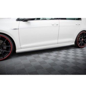 Side skirt diffusers V.3 for Volkswagen Golf R / R-Line Mk7