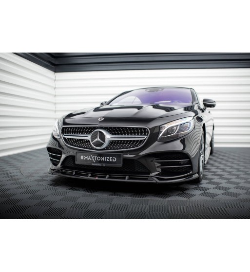 Front splitter V.2 for Mercedes-Benz S Coupe AMG-Line C217 Facelift