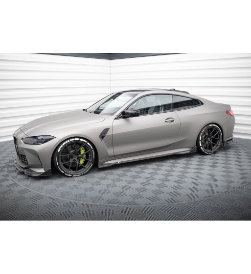 Carbonio preimpregnato Flap laterali per BMW M4 G82 / G82 Facelift
