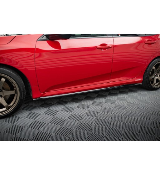 Side skirt diffusers for Honda Civic SI Mk10