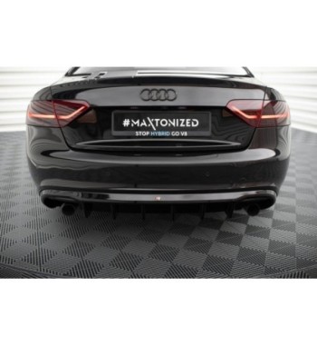 Rear valance for Audi A5 Coupe / Cabrio S-Line 8T (version with one exhaust outlet on each side)