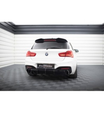 Heckansatz V.3 passend für BMW 1 M-Pack F20 Facelift (Version mit einseitigem Einzelauspuff)