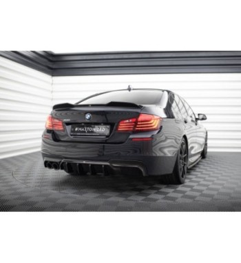 Heckansatz V.1 passend für BMW 5 M-Pack F10 / F11 (Einseitige Doppelauspuffversion)