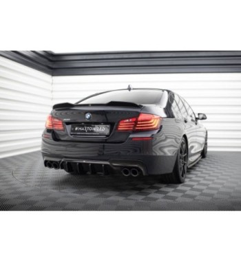 Heckansatz V.1 passend für BMW 5 M-Pack F10 / F11 (Version mit zwei Doppelauspuffanlagen)