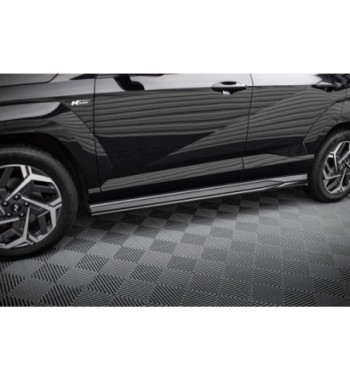 Side skirt diffusers for Hyundai Kona N-line Mk2