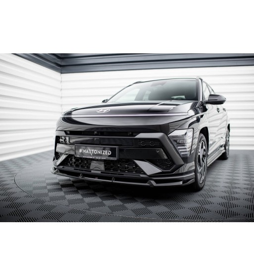 Front splitter for Hyundai Kona N-Line Mk2