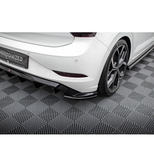 Splitter laterali posteriori per Volkswagen Polo GTI Mk6 Facelift