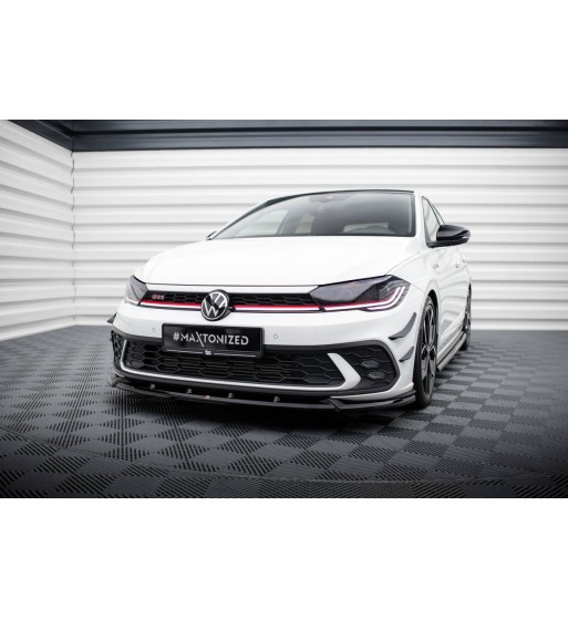 Front splitter V.2 for Volkswagen Polo GTI Mk6 Facelift